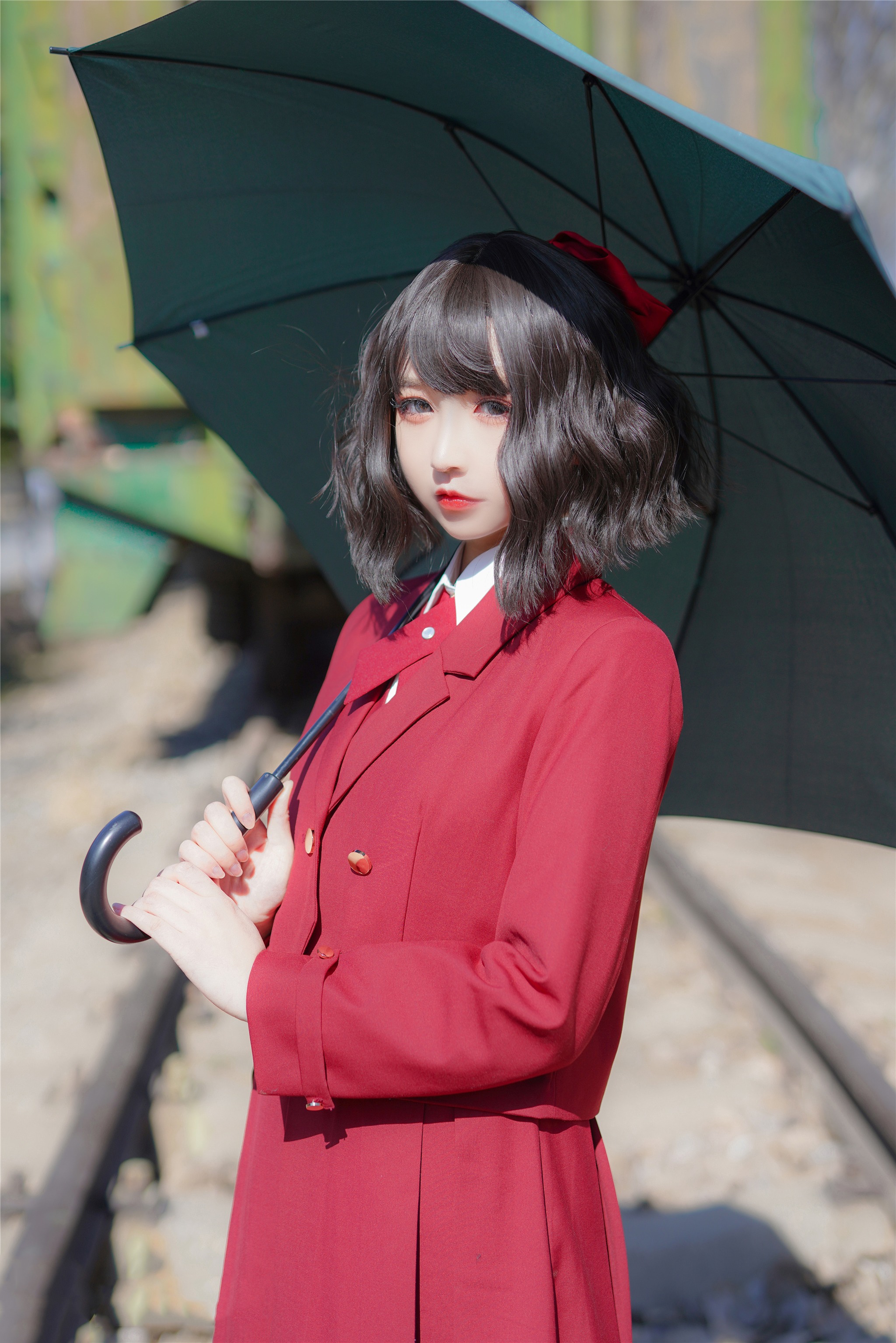 [喵糖映画]VOL.444 红色JK裙[39P]-XikXak